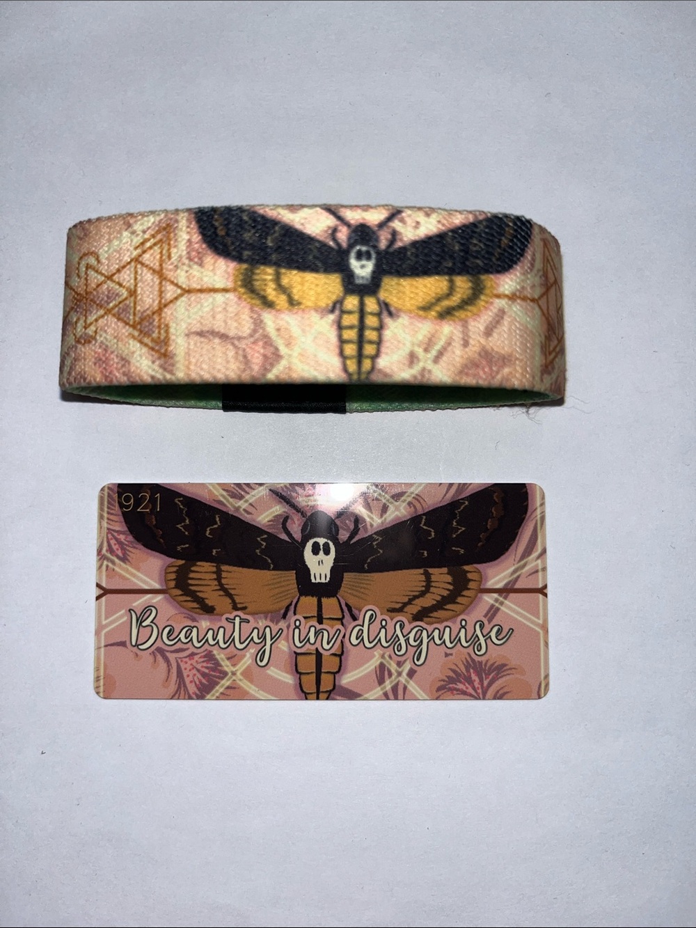 ZOX Beauty In Disguise Collectible Bracelet, #1931 Halloween Unisex Death Head